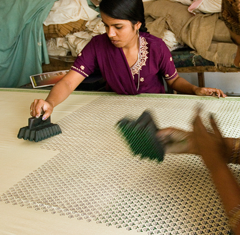 Block printing in India